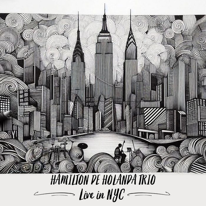 Cover of Live in NYC, by the Hamilton de Holanda Trio