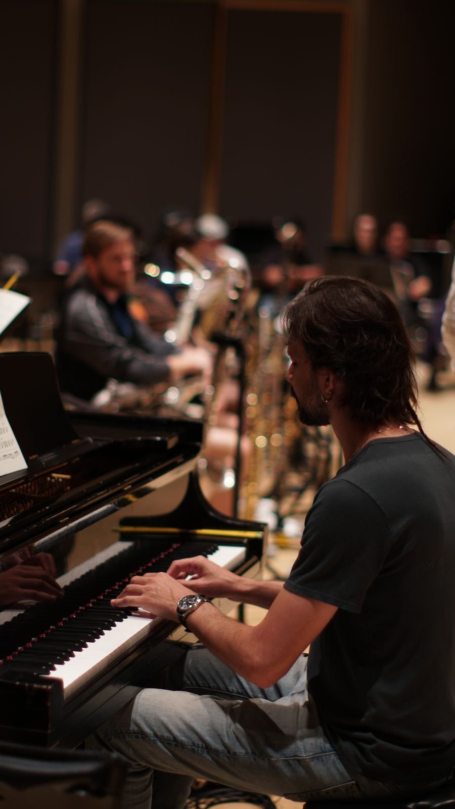 Ensaio ao piano
