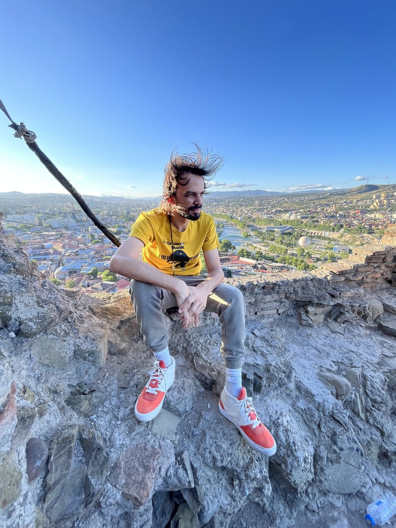 Salomão Soares in Tbilisi, Georgia